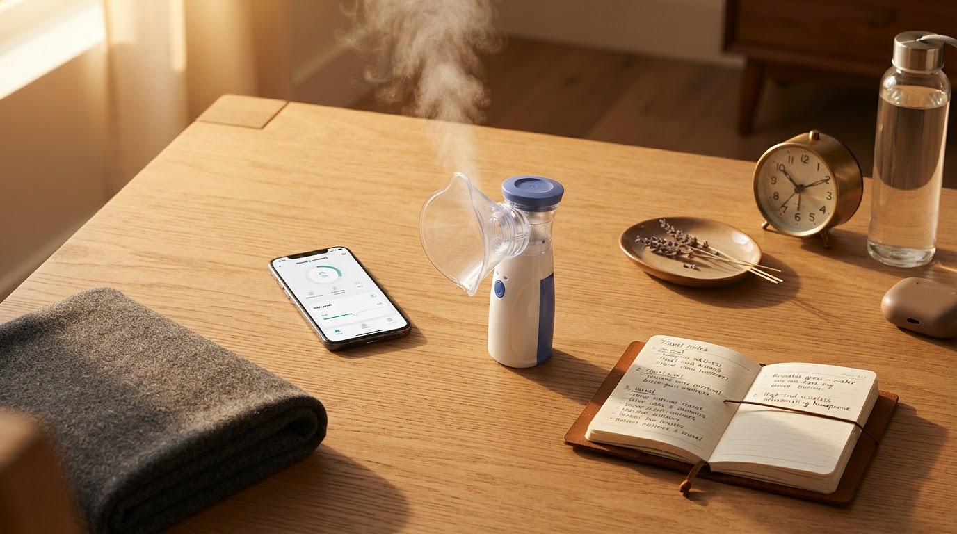 Optimizing Travel Wellness with Portable Smart Nebulizer Humidifier