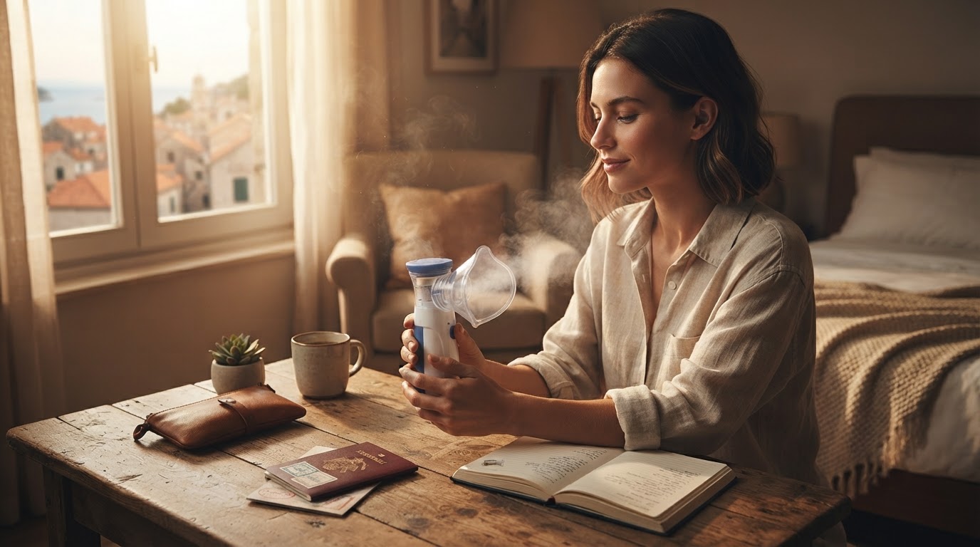 A 4-Point Travel Review of the Portable Smart Nebulizer Humidifier