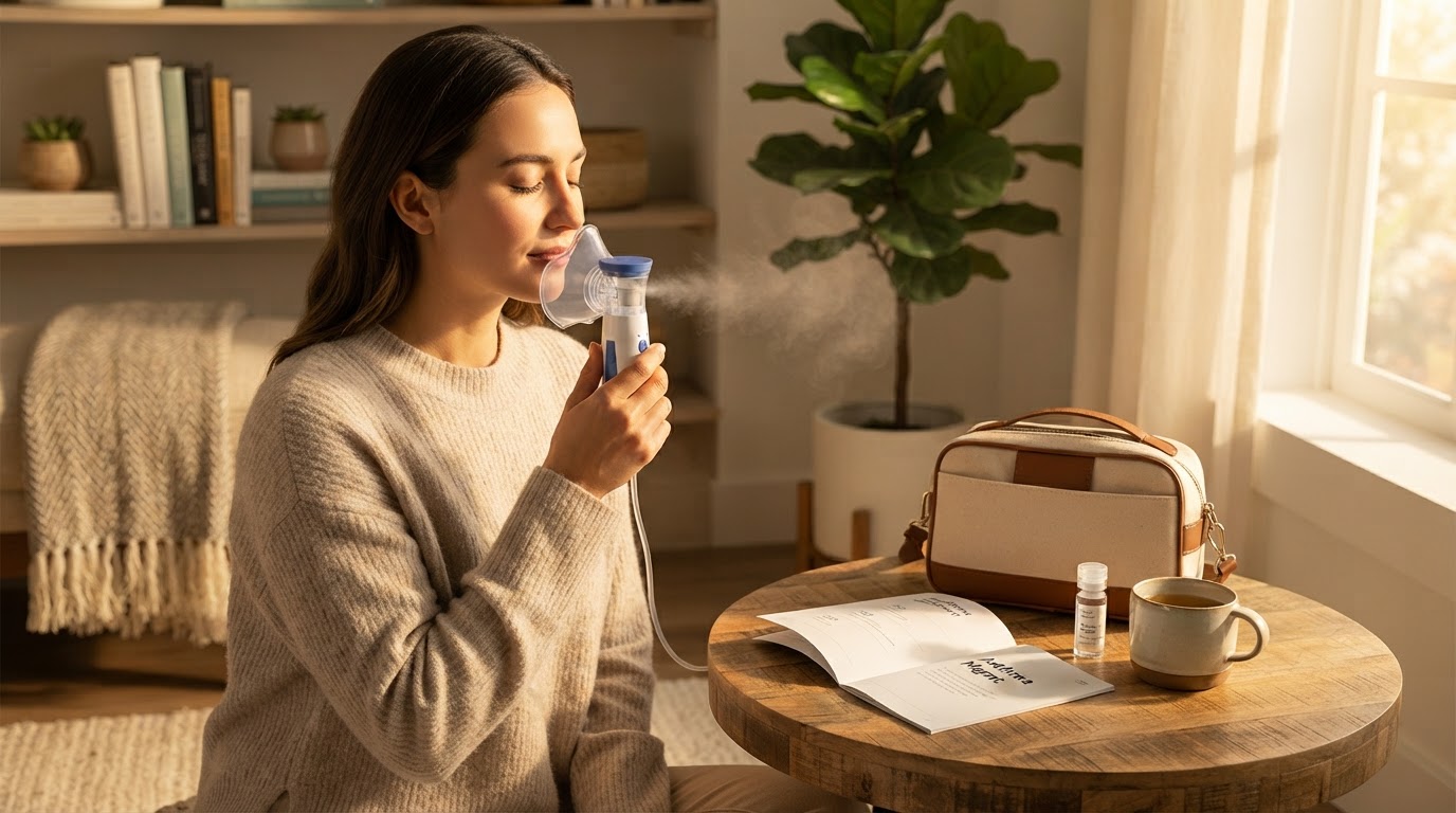 Can I use a Portable Smart Nebulizer Humidifier for asthma?