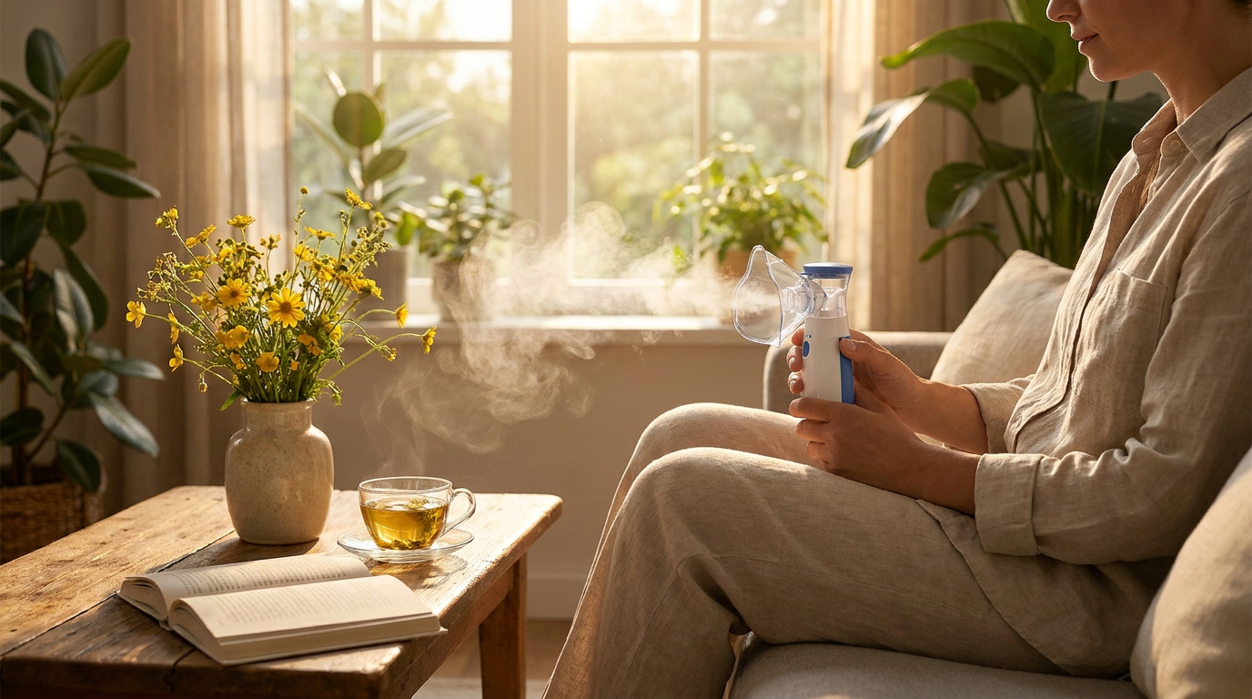 Portable Smart Nebulizer Humidifier Eases Seasonal Allergies