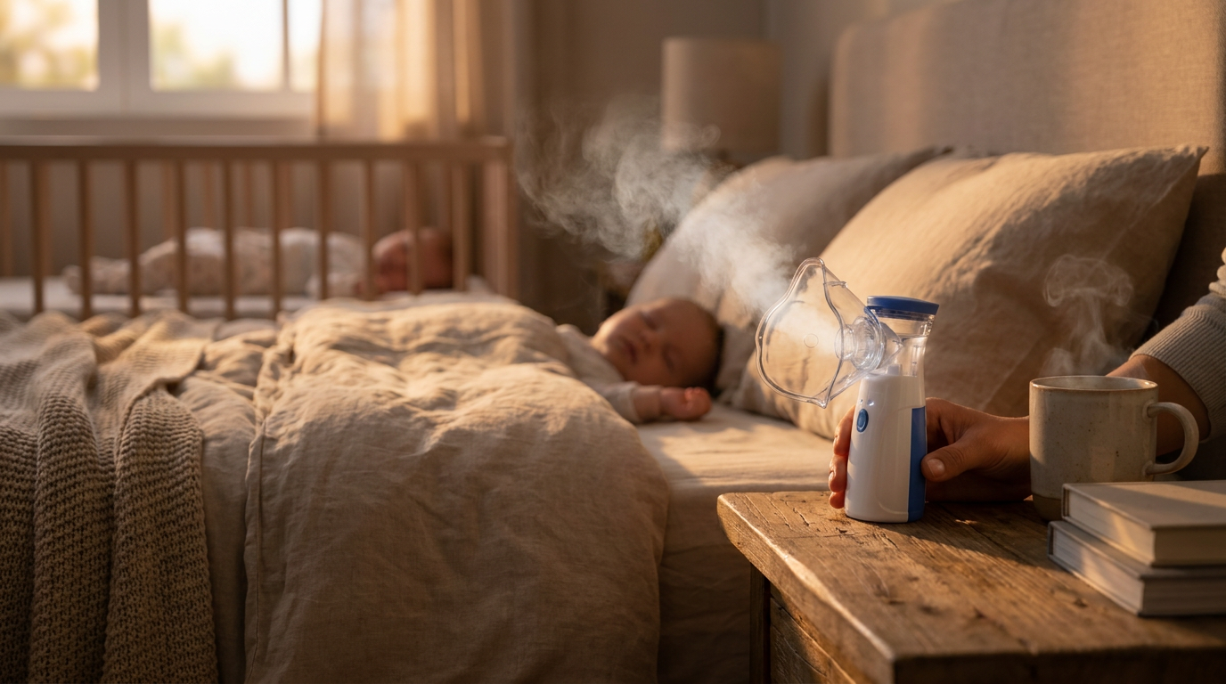 Is the Portable Smart Nebulizer Humidifier Quiet for Sleep?