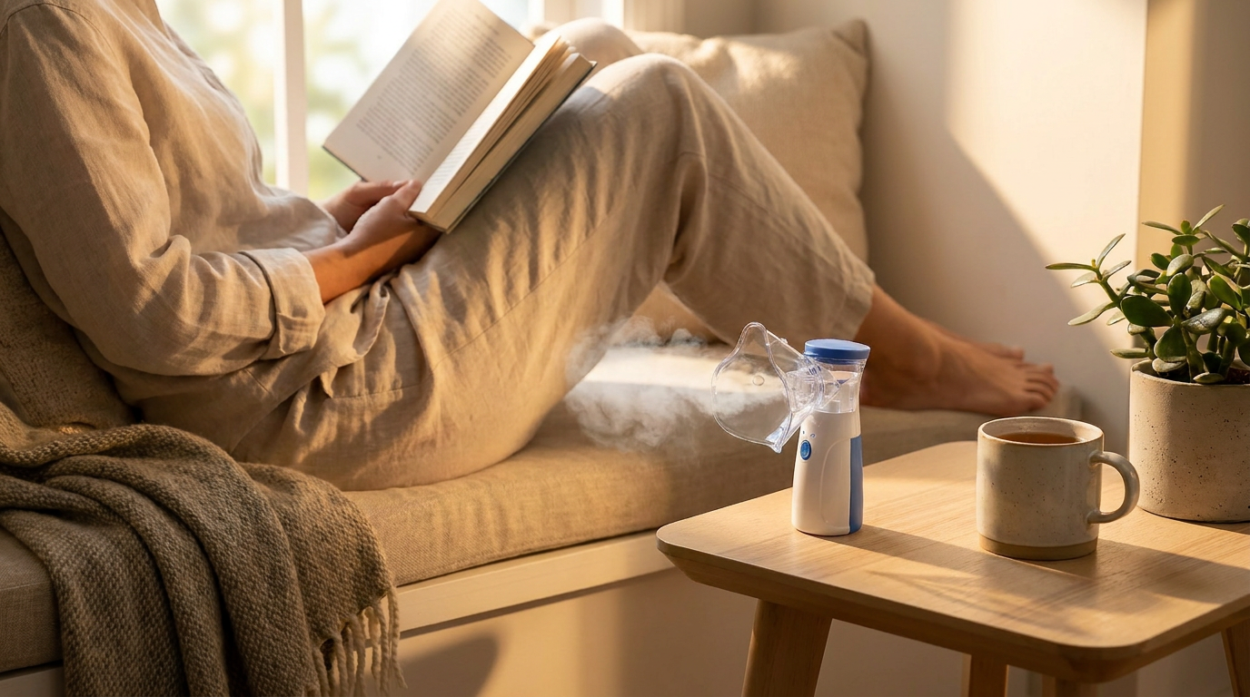How quiet is the Portable Smart Nebulizer Humidifier?