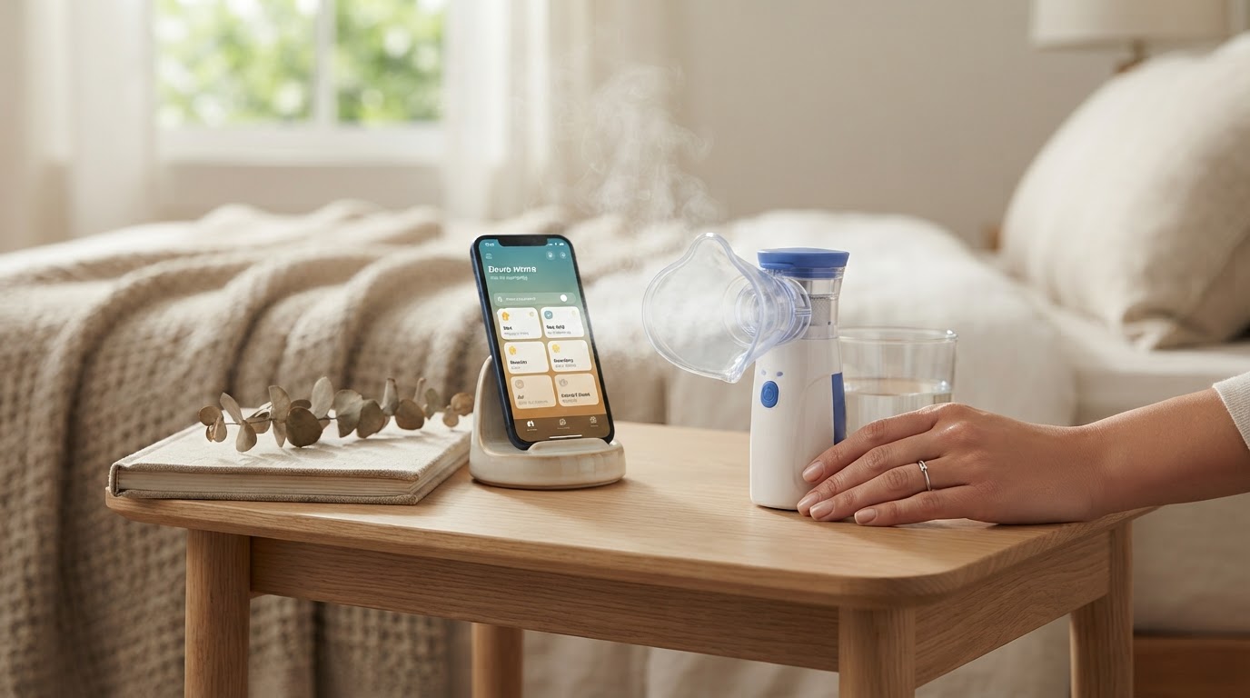 Managing Air Quality with Portable Smart Nebulizer Humidifier