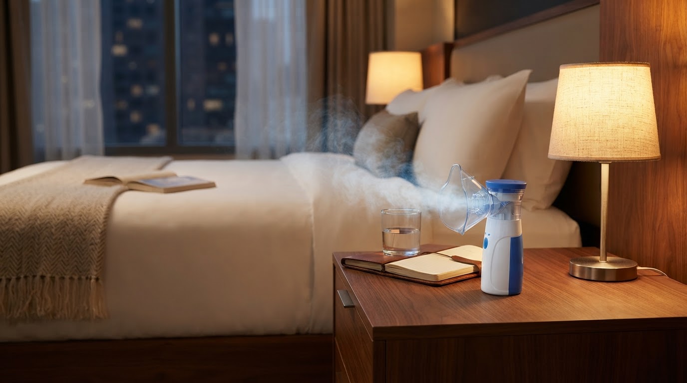 Travel Humidifier for Hotel Room Comfort