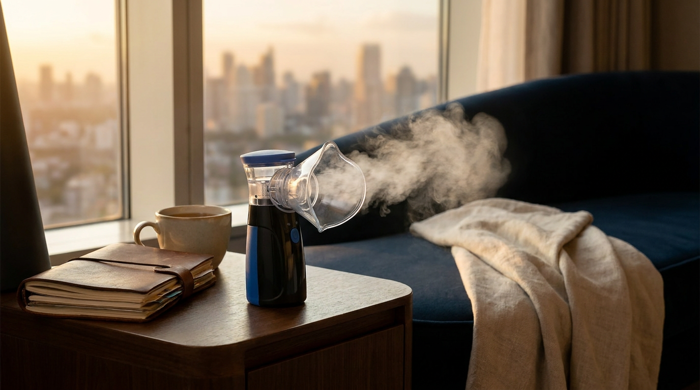 Portable Travel-Size Humidifier for Hotel Rooms