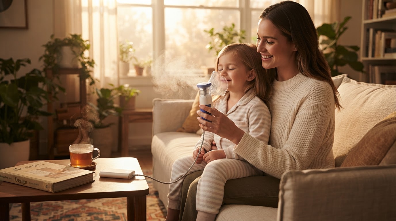 How to use a Portable Smart Nebulizer Humidifier via USB?