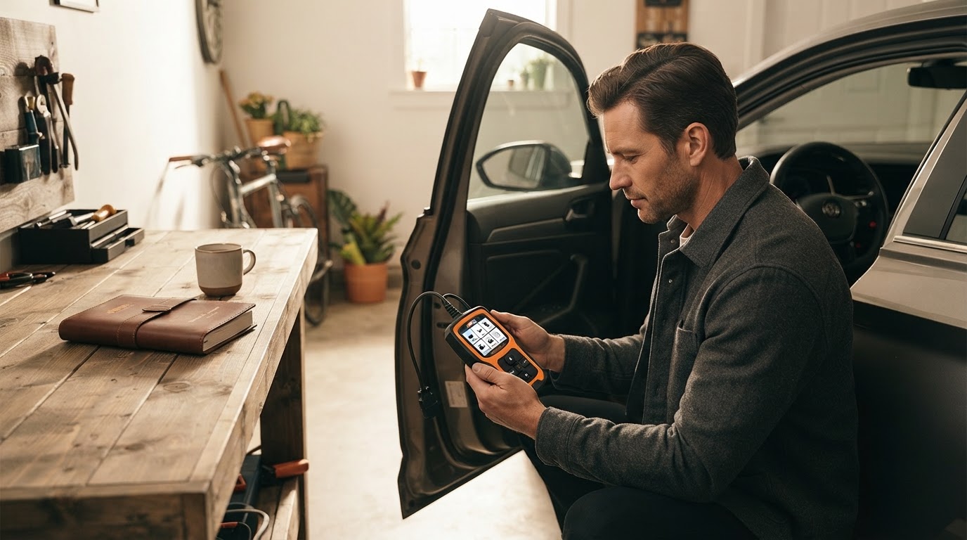 Can I use Car Engine Scanner to check my engine at home?