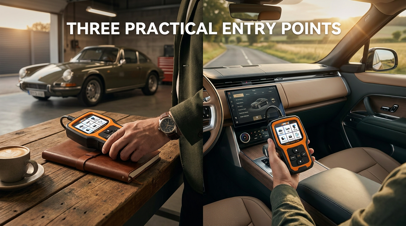 Three Practical Entry Points for Car Engine Scanner Users