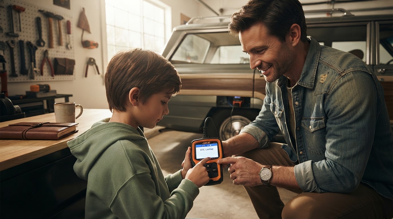 Using Car Engine Scanner for In-Home Vehicle Diagnostics
