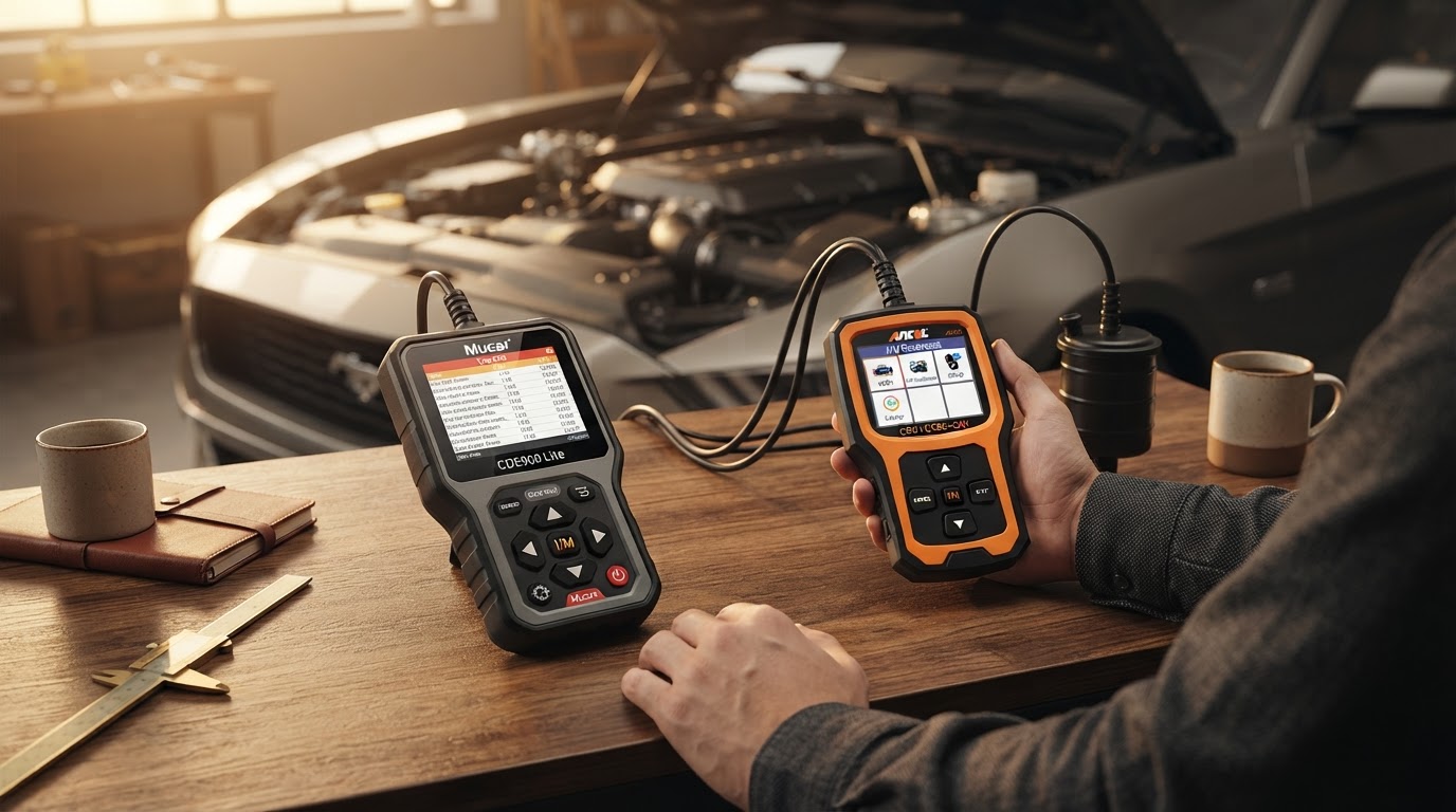 Mucar CDE900 Lite Deal vs ANCEL AD410 EVAP Testing