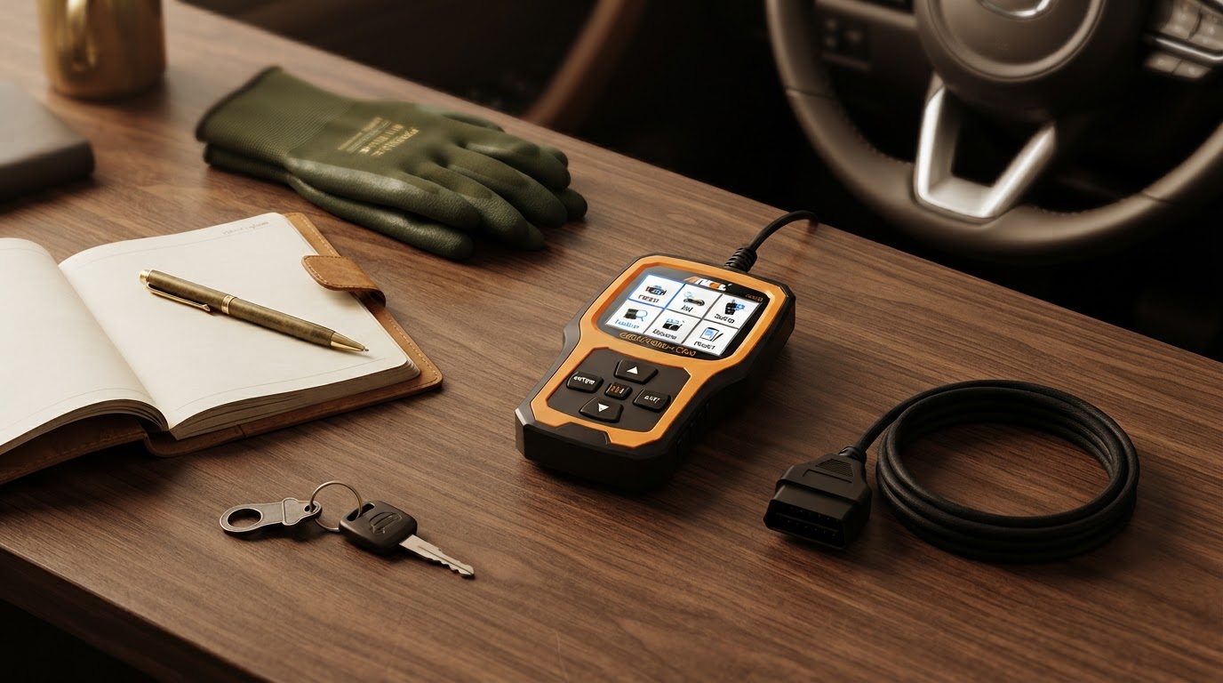 Selecting a Car Engine Scanner for First-Time Use