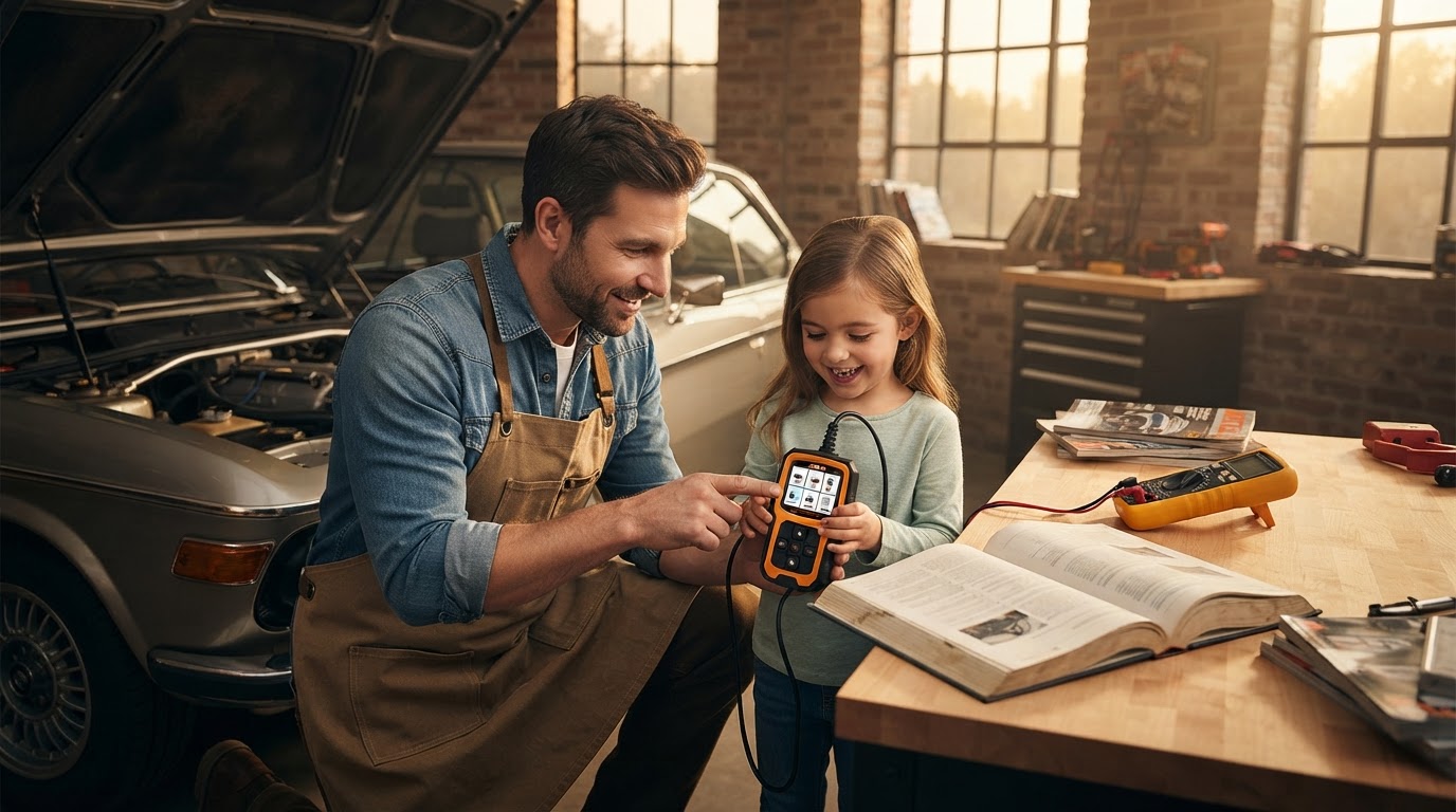 Using Car Engine Scanner for Home Diagnostics