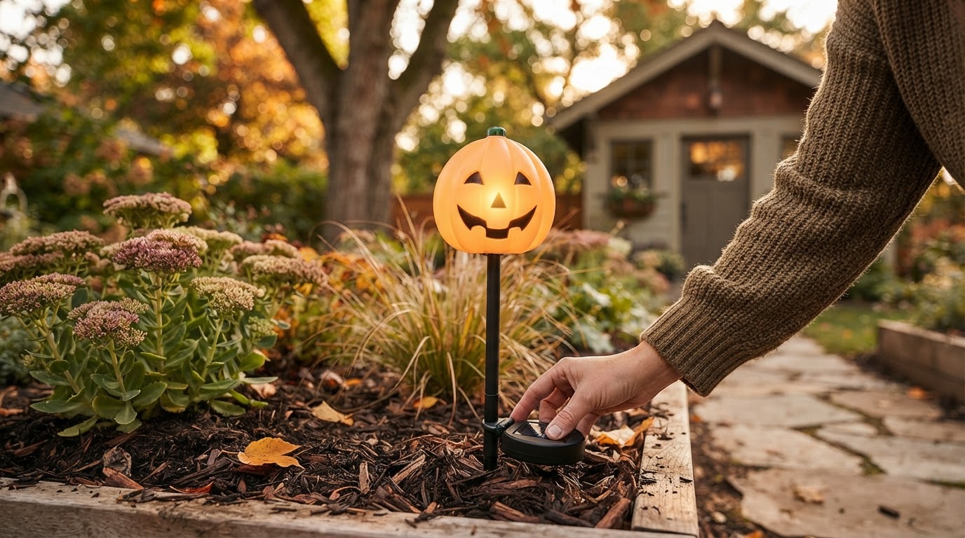 Is the solar Pumpkin Stake reliable for yard art?