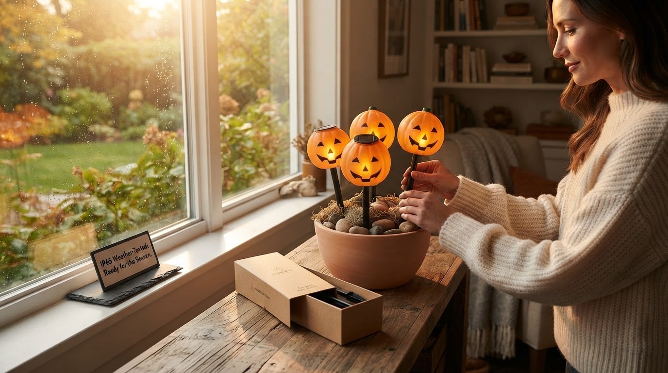 Are solar Pumpkin Stake lights truly waterproof?