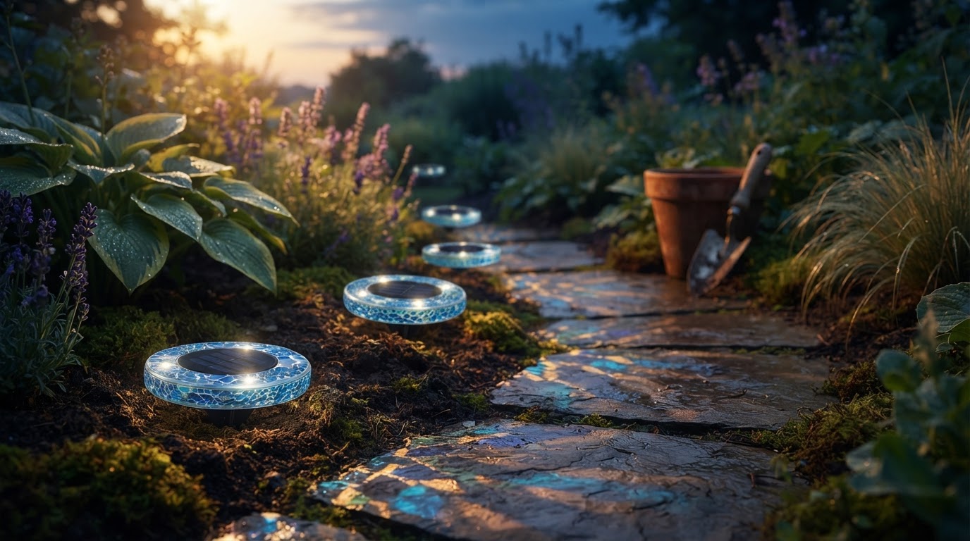 Do Solar Mosaic Disk Lights work as stained glass disks?