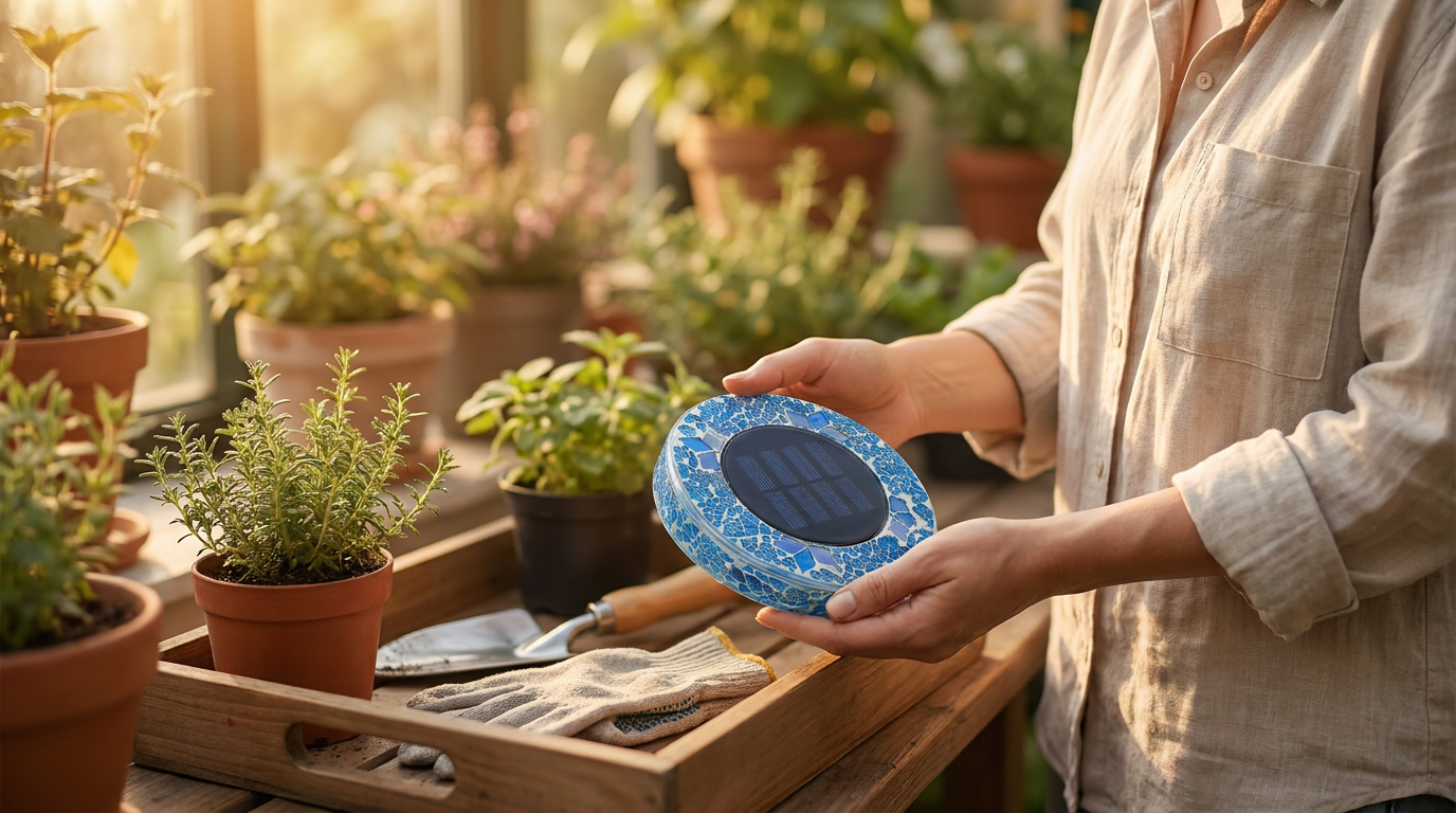 Do Solar Mosaic Disk Lights Work for Low-Profile Lawns?