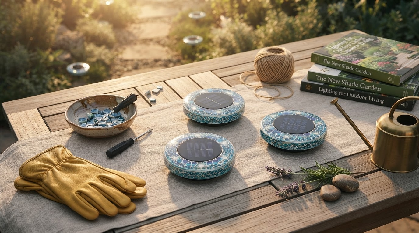 Solar Mosaic Disk Lights: Our Commitment to Quality & Trust