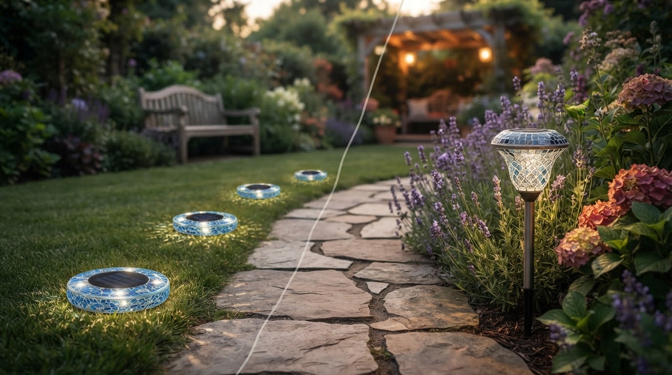 Which Solar Mosaic Disk Lights Suit Your Garden Path?