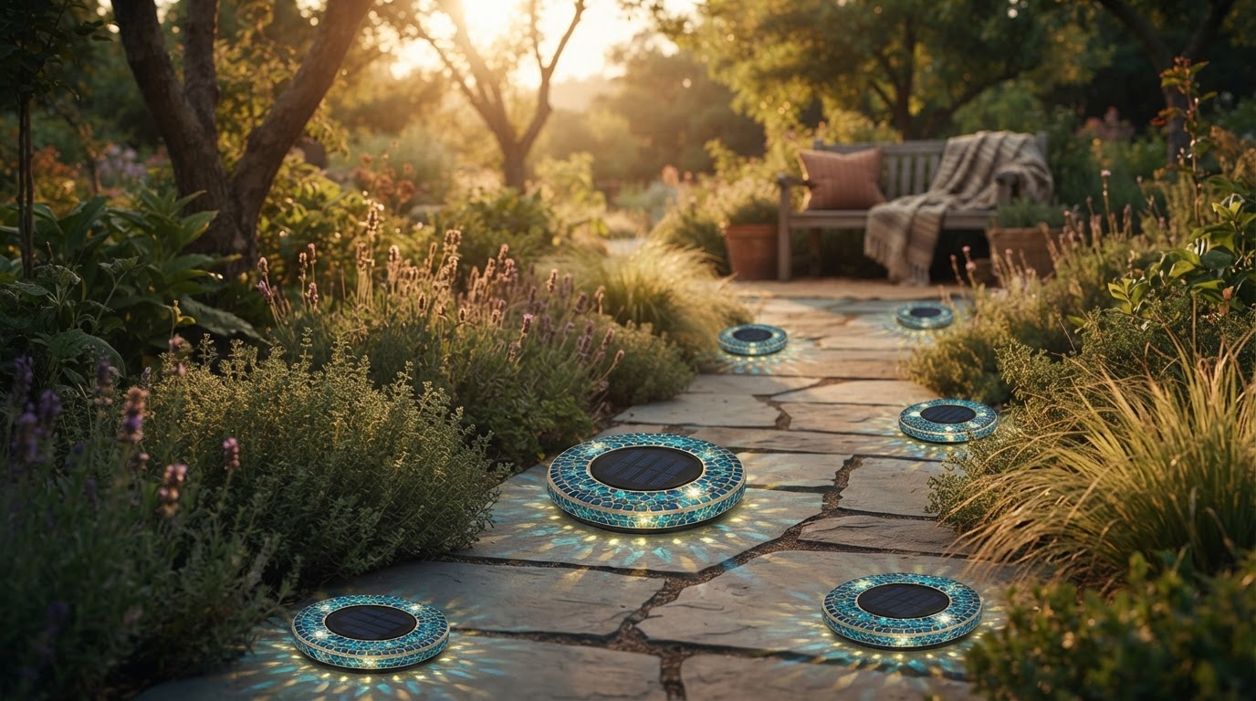 Why choose colorful solar inlay ground lights?