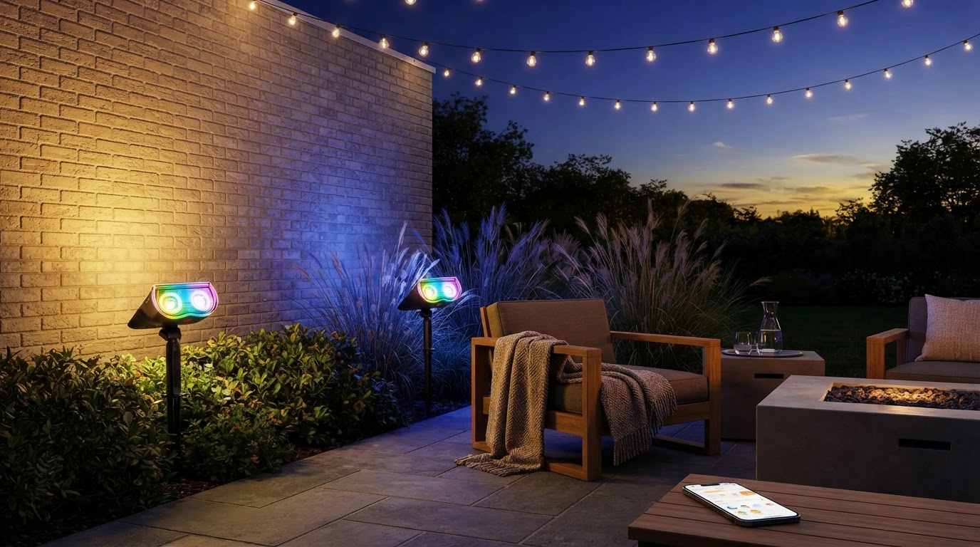 Exploring Color-Changing Outdoor Lighting Trends for Backyards