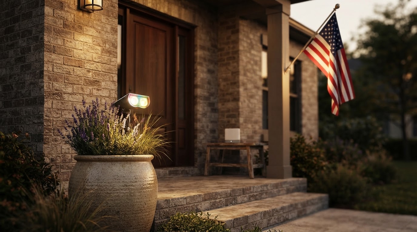 Solar Security Meets the Linkind Smart Spotlight