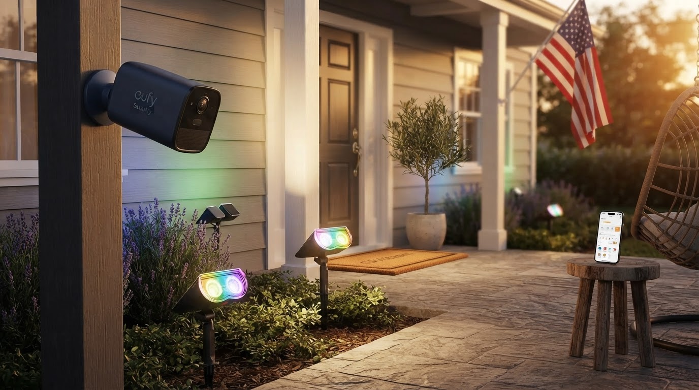 Eufy Security Camera Price Drop and Linkind Solar Lighting
