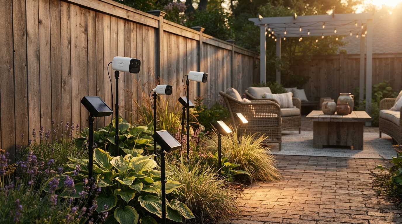 Eufy Security Camera Deals Meet Smart Solar Spotlights