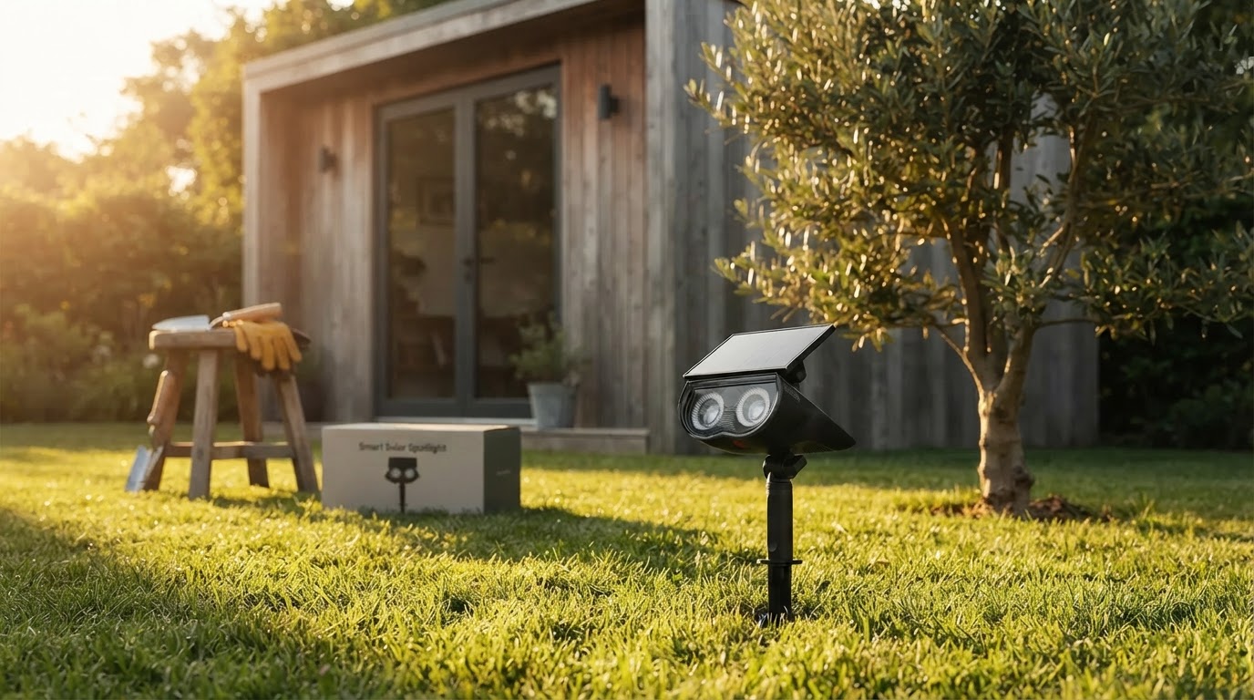 How to Install Solar Spotlights for Optimal Solar Charging