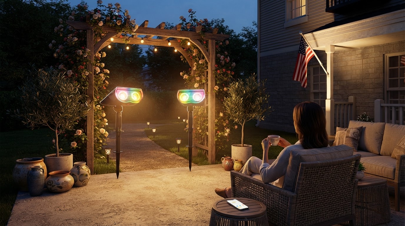 Linkind SL6C Solar Spotlight Hits Low Price for Prime Members
