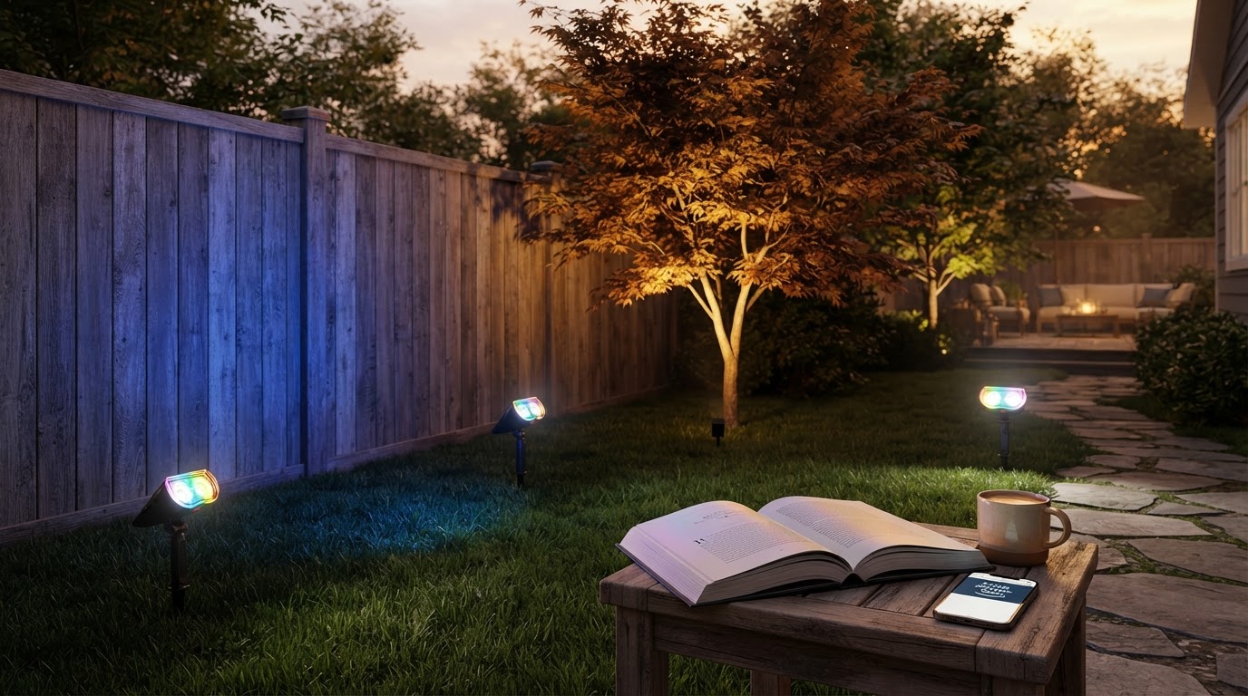 Linkind SL6C Solar Spotlight Sale Hits Prime Members