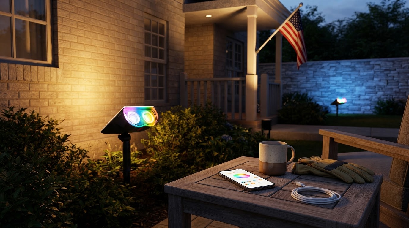Linkind SL6C Solar Spotlight Hits Prime Member Discount