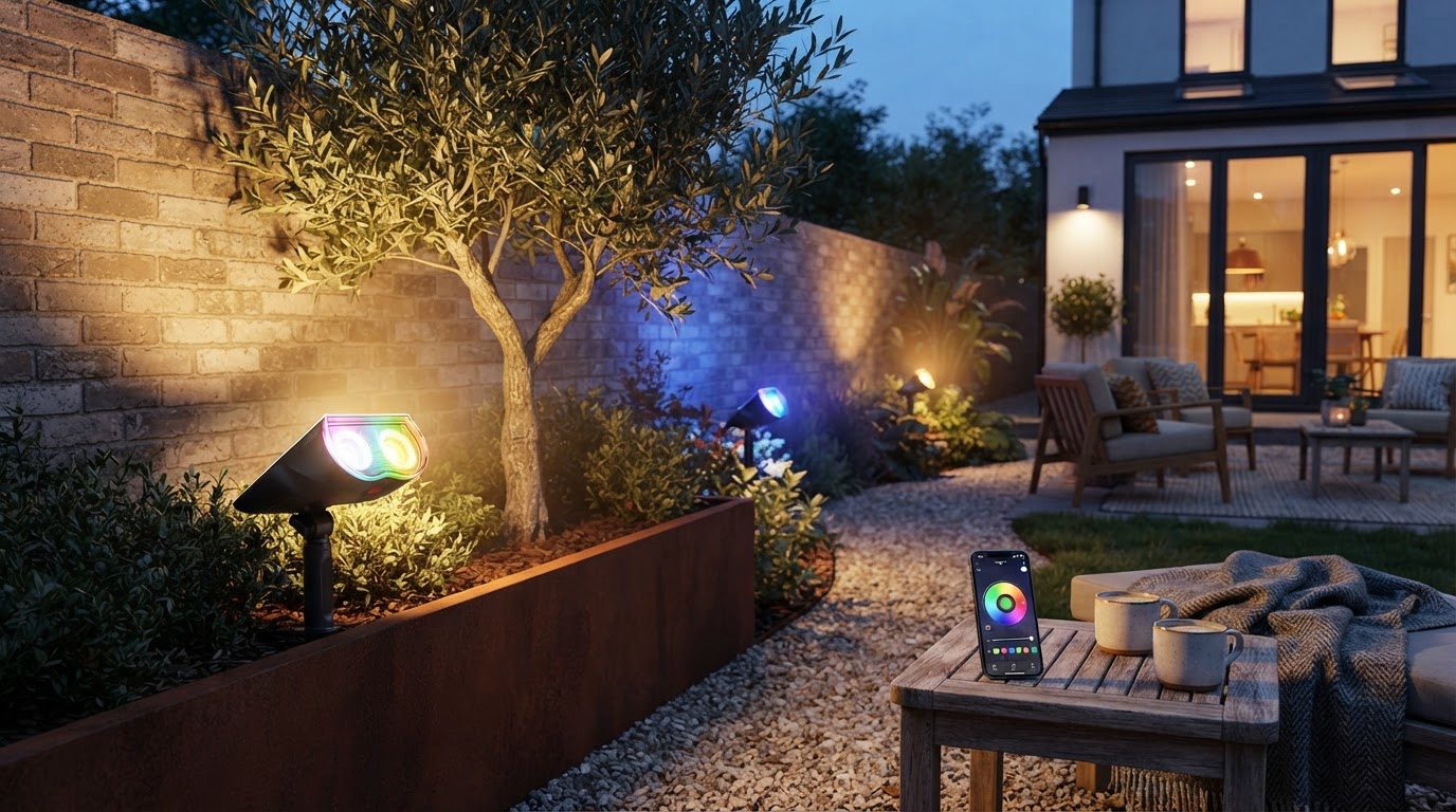 Why Switch to RGBTW Smart Solar Outdoor Lighting?