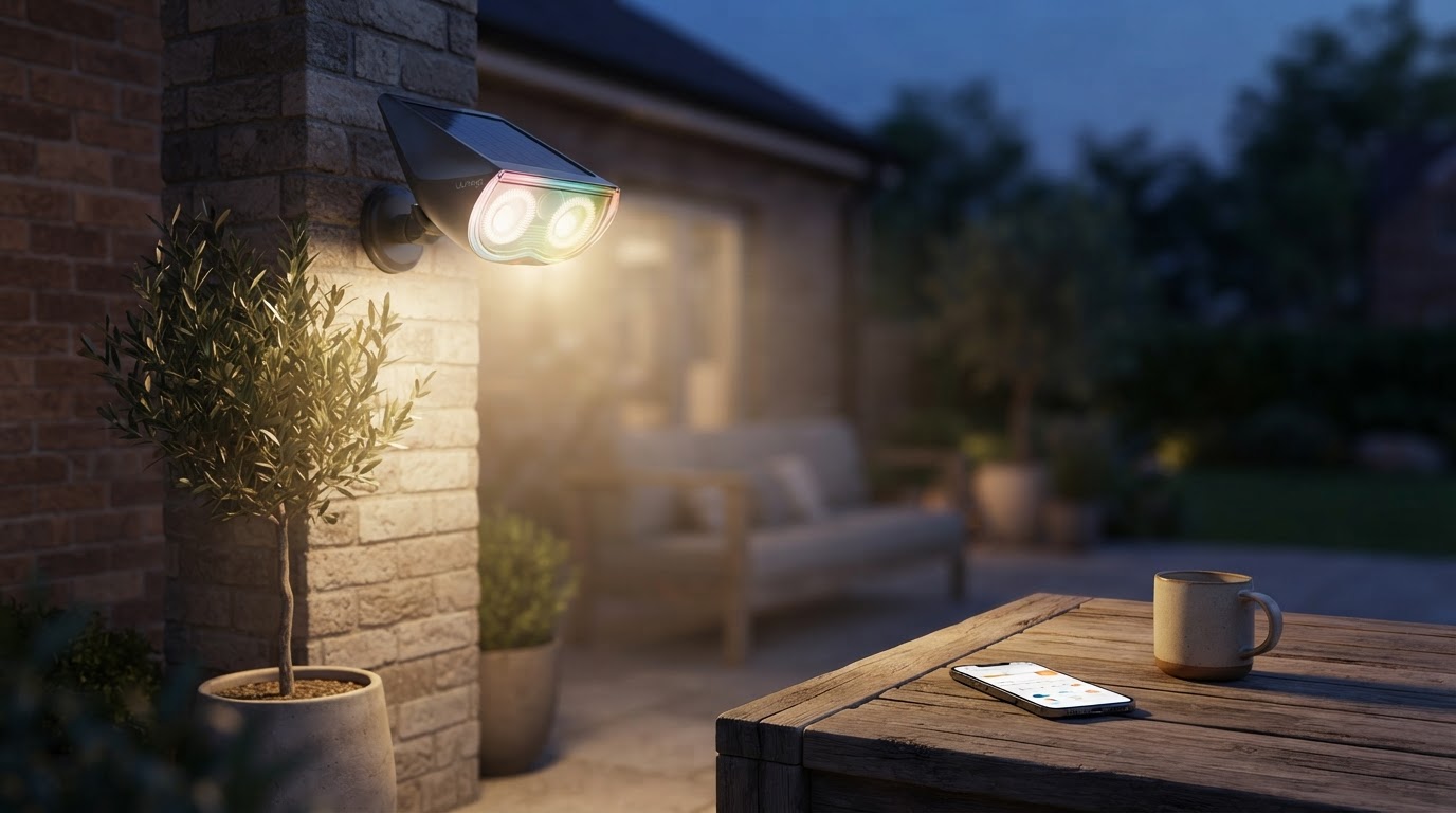 Security Camera Solar Integration and Spotlight Efficiency