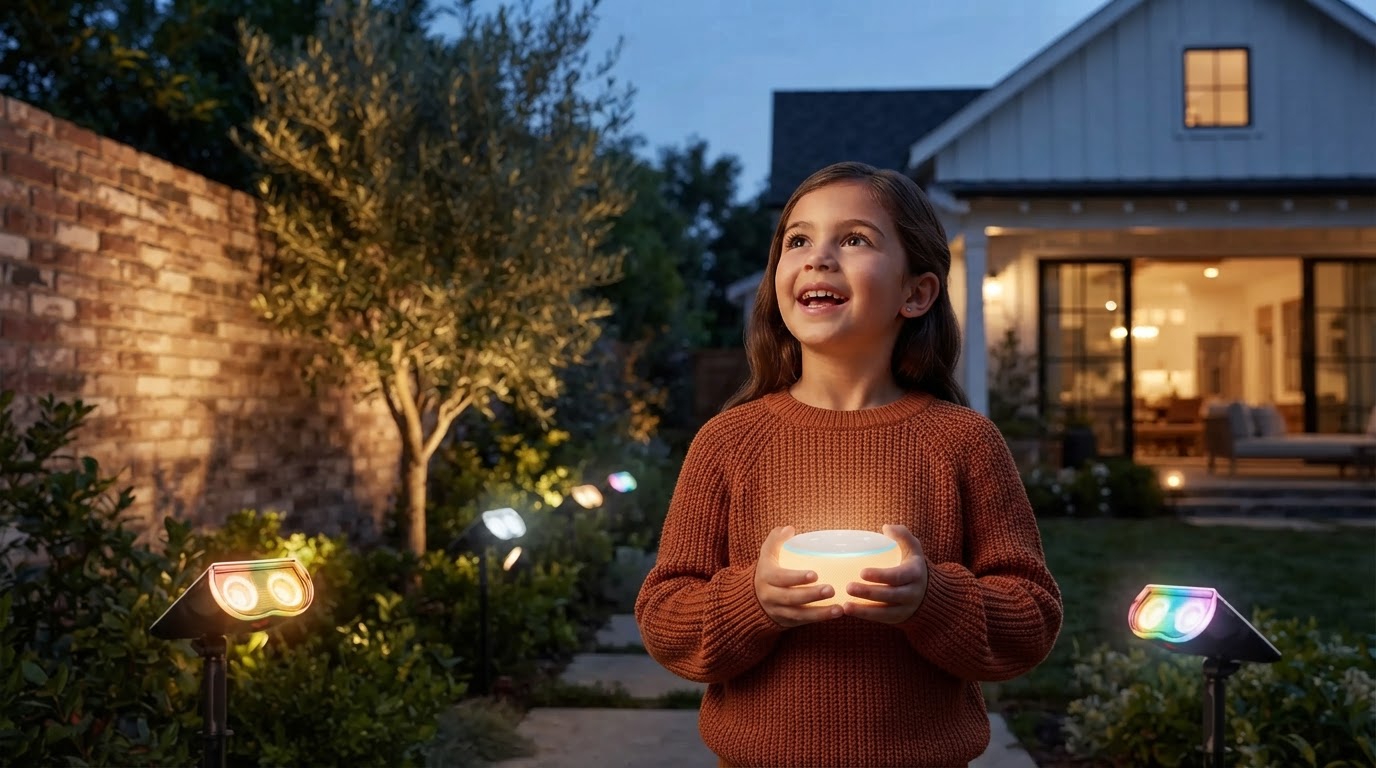 Smart Solar Spotlight Alexa Integration Strategy