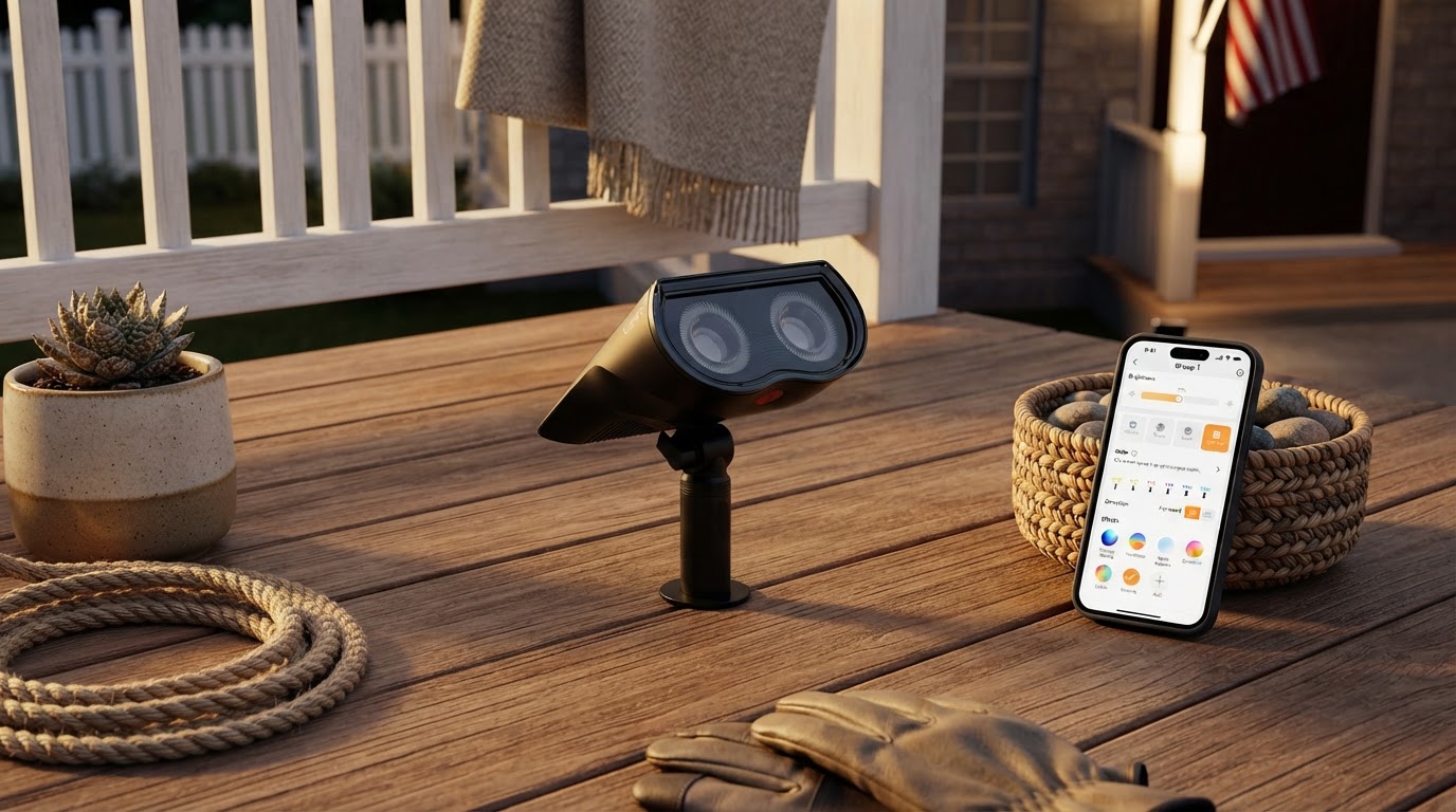 Smart Solar Spotlight: Our Commitment to Outdoor Brilliance