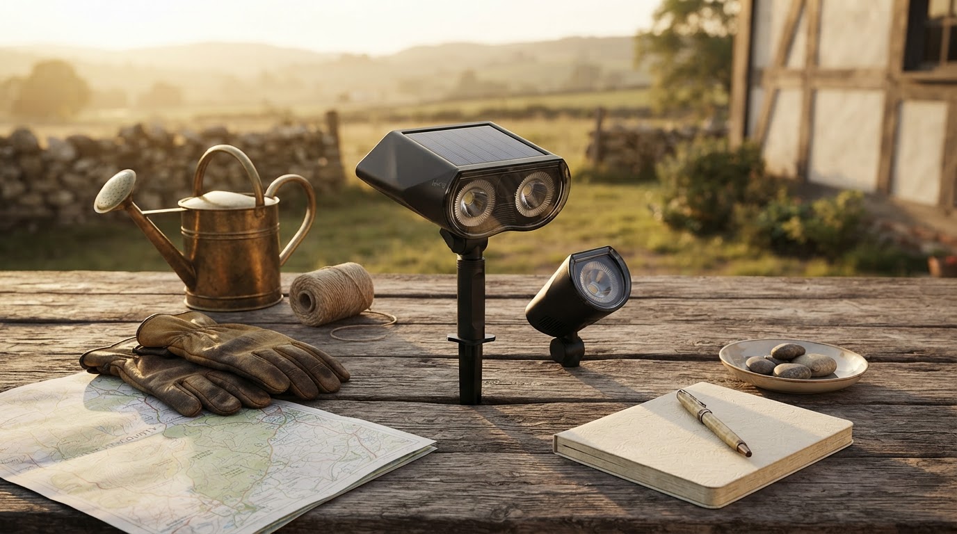 Smart Solar Spotlight Solutions for Rural Upgrades