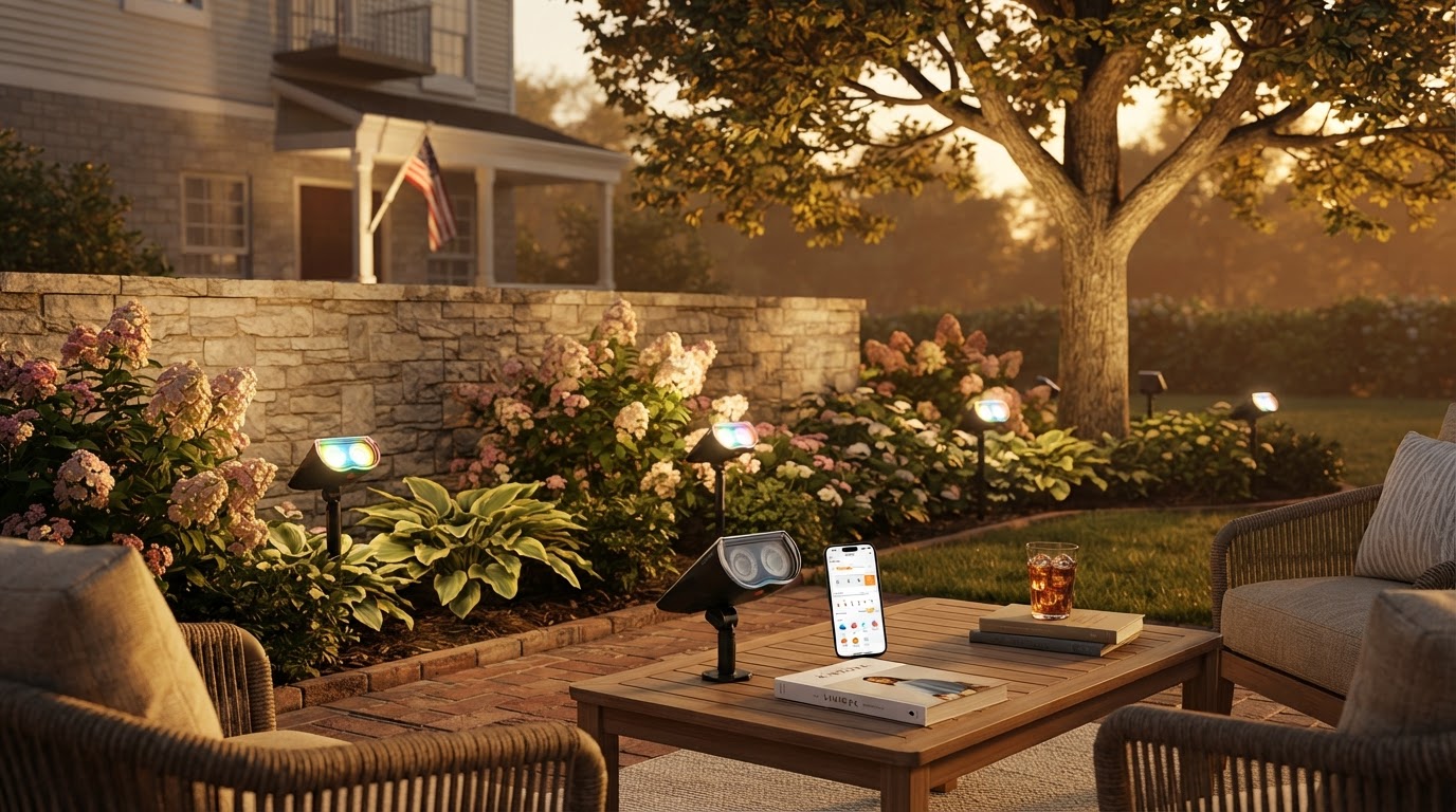 Solar Upgrades Cut Energy Costs with Linkind Spotlights