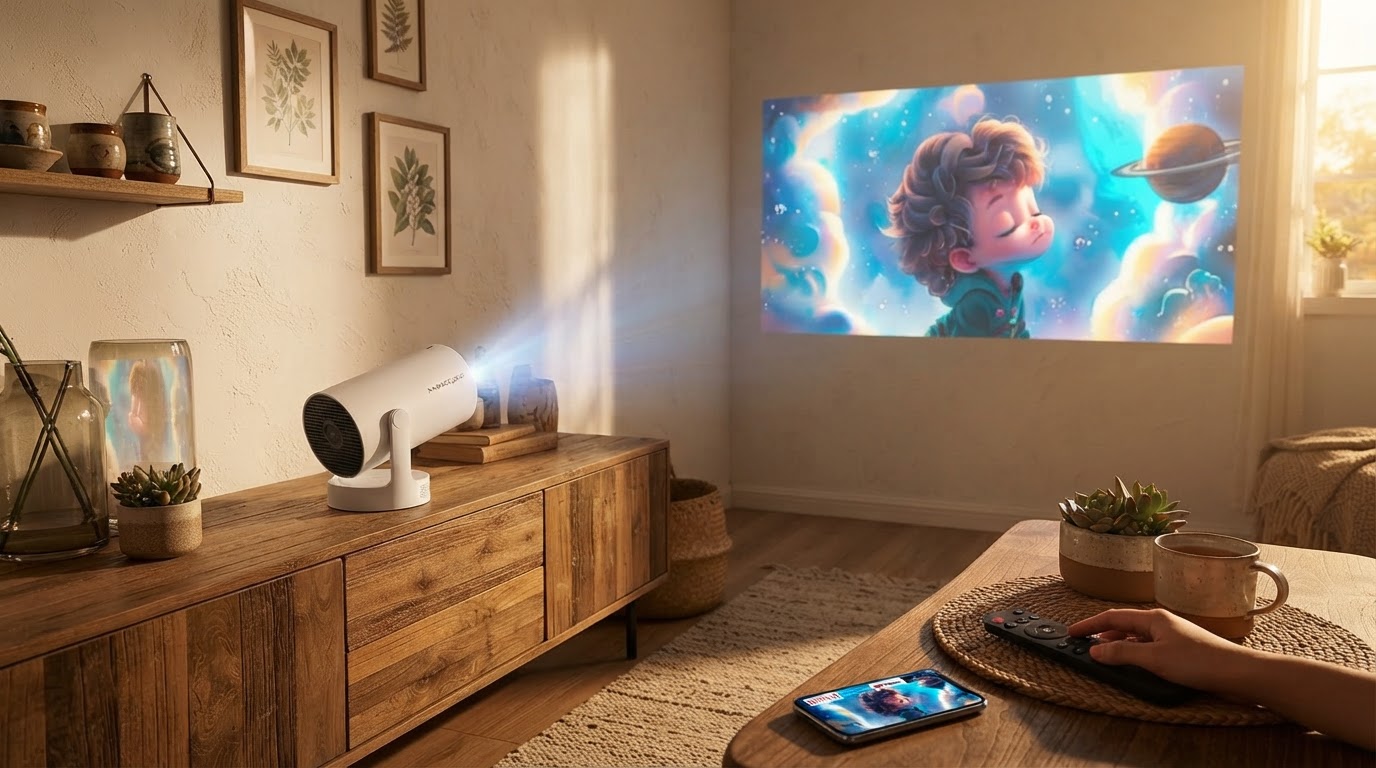 What is the best Magic Cubic Projector HY300 alternative?