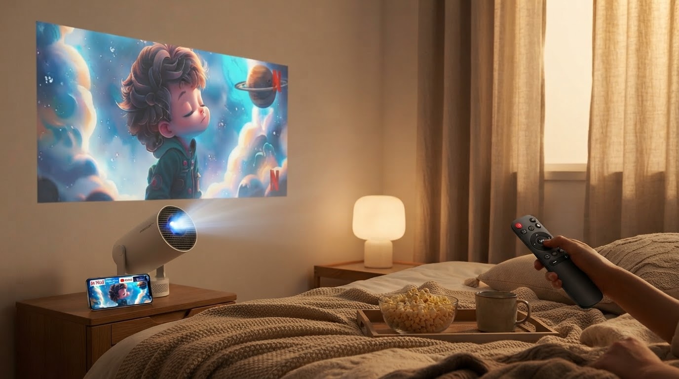 Can a Magic Cubic Projector work for home theater under $100?