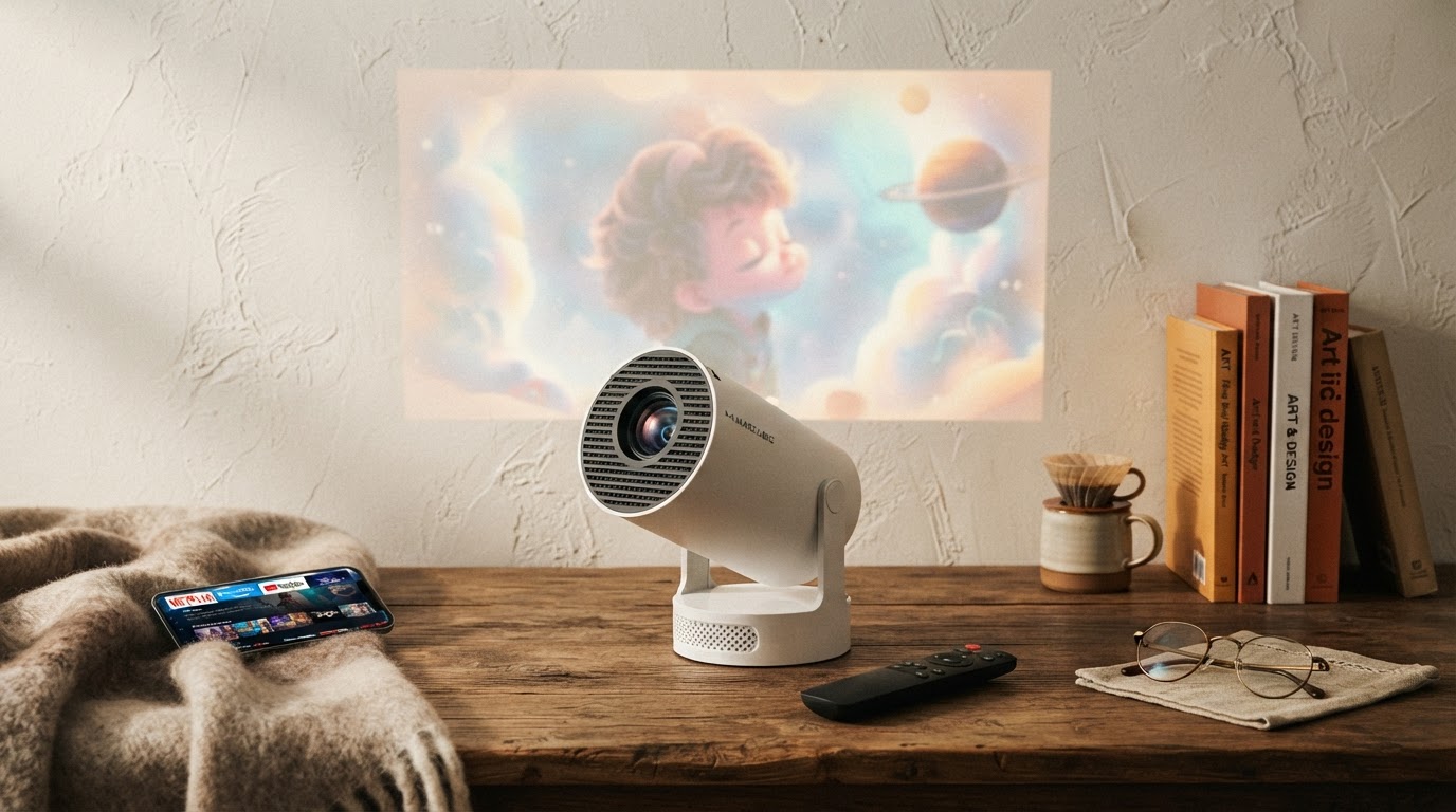 Magic Cubic Projector for Modern Lifestyle Setups