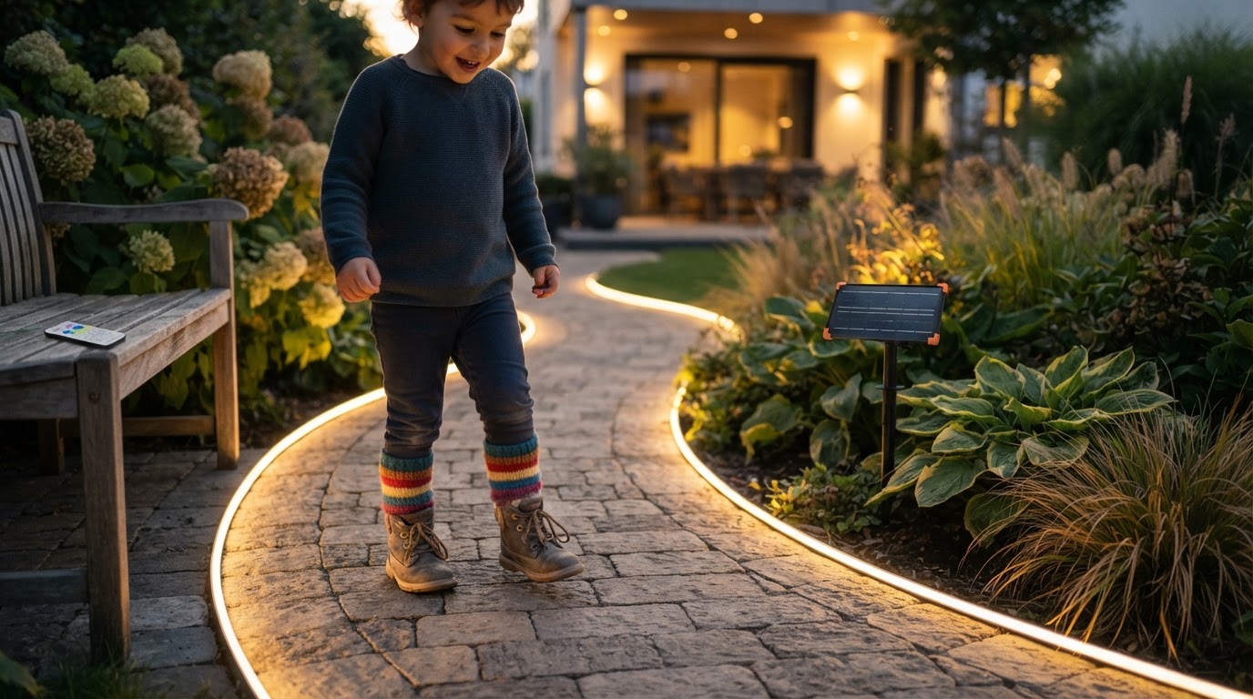 Optimizing Solar LED Strip Lights for Safety