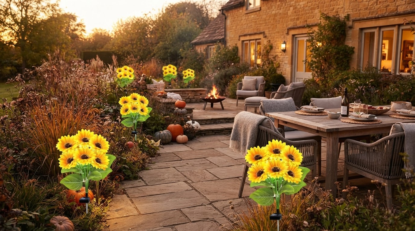 Ahaorigin Solar Sunflower Sale vs Premium Garden Lighting