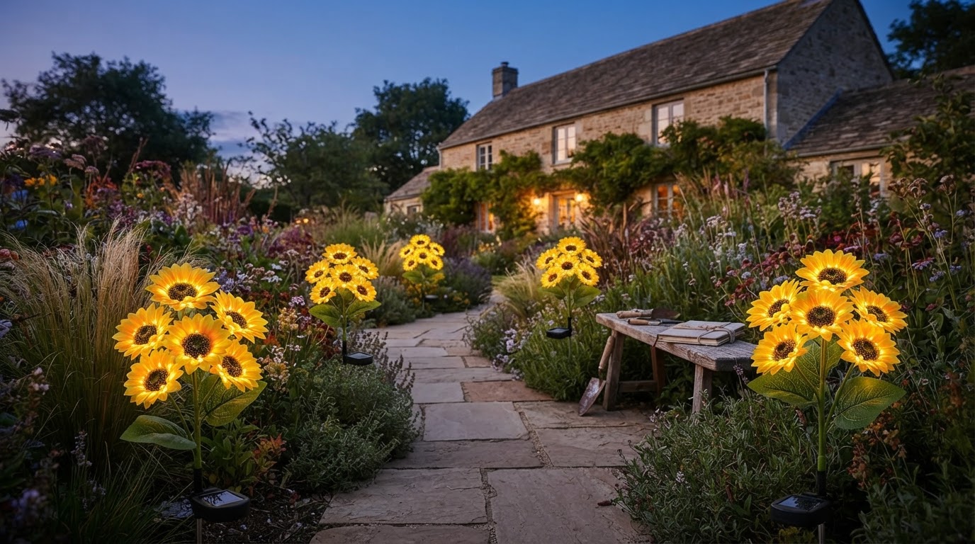 Ahaorigin Discounts vs Sunflower Solar Lights Efficiency