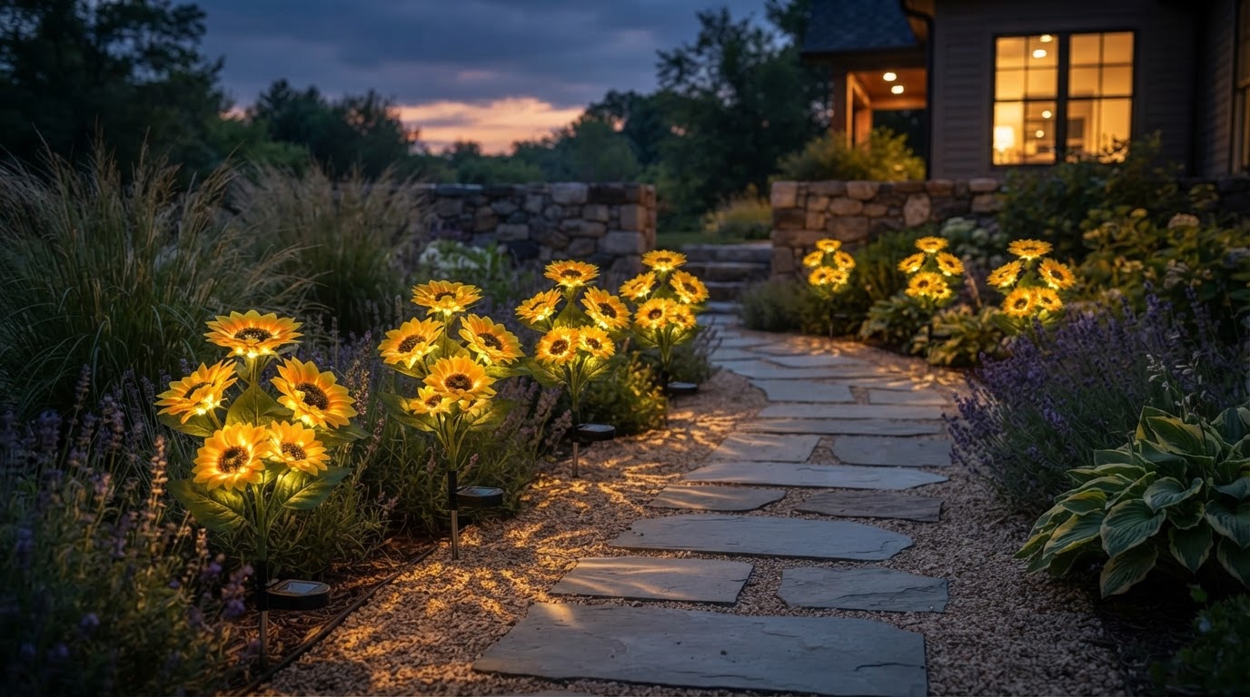 7 Creative Outdoor Solar Lighting Ideas for Backyard Paths
