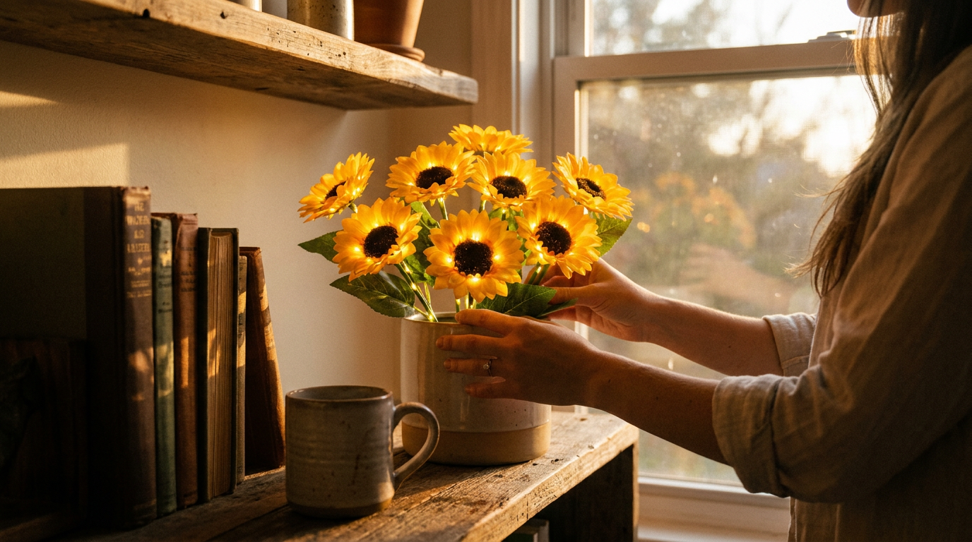 Do Sunflower Solar Lights Garden Stakes Last All Night?