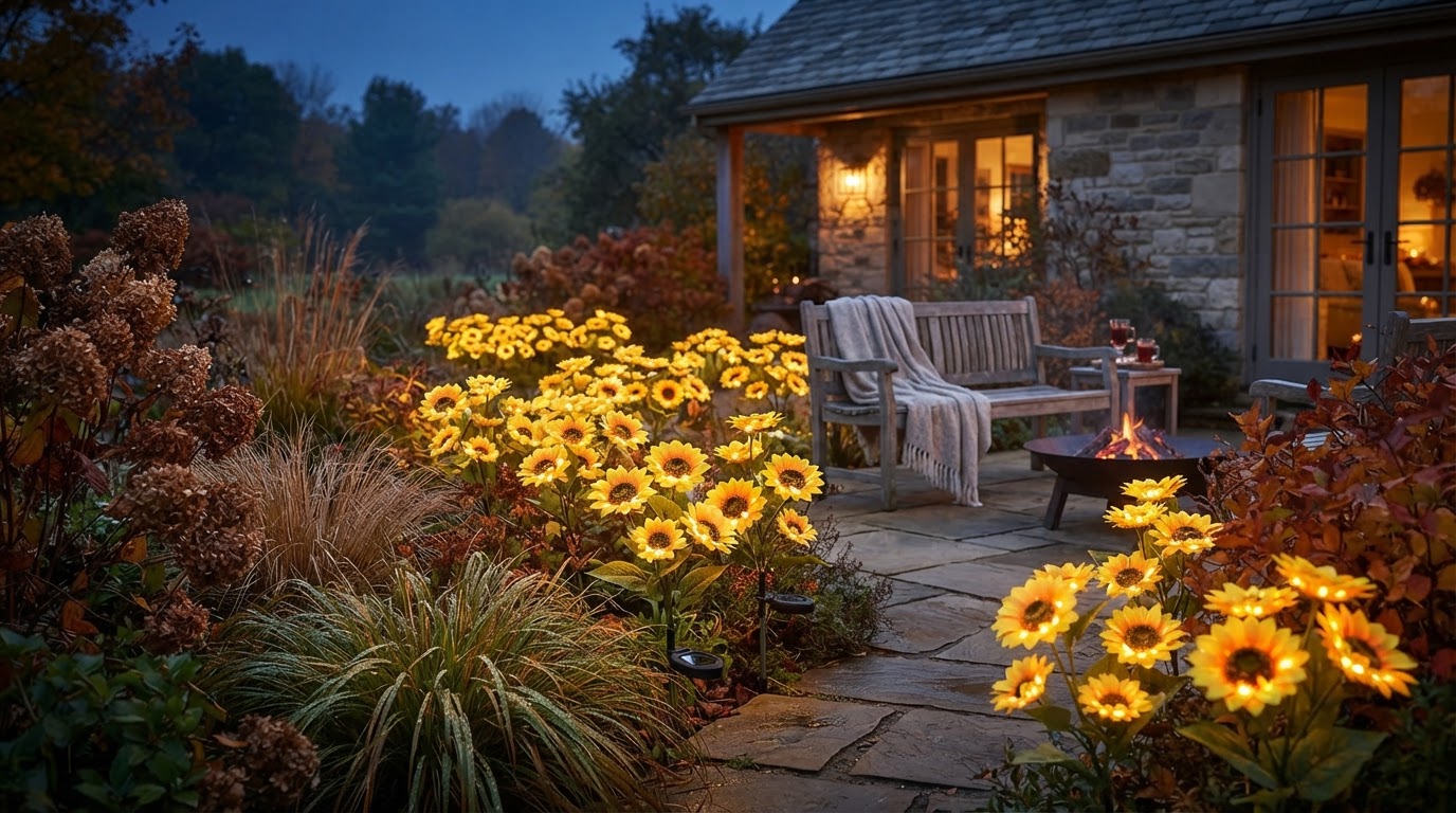 Market Trends: Evaluating Solar LED Sunflowers for Fall
