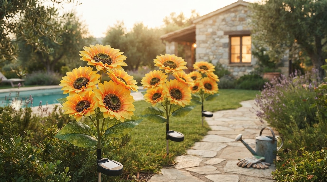 How to Install and Position Solar Flower Lights for Maximum Sunlight