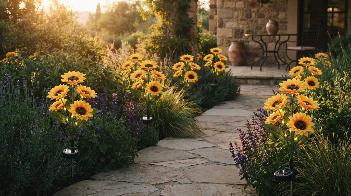 How Monocrystalline Solar Panels Elevate Garden Accent Lights