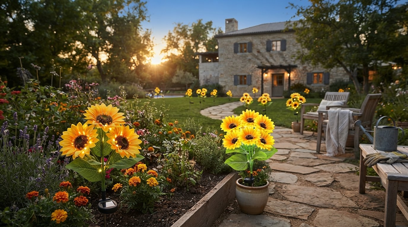 Top Reasons to Upgrade Your Yard with Sunflower Solar Lights