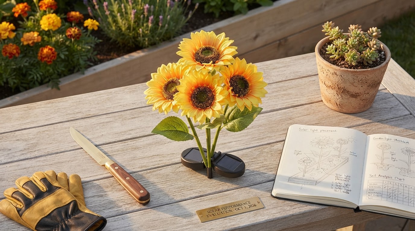 Selecting High-Performance Sunflower Solar Lights for Gardeners